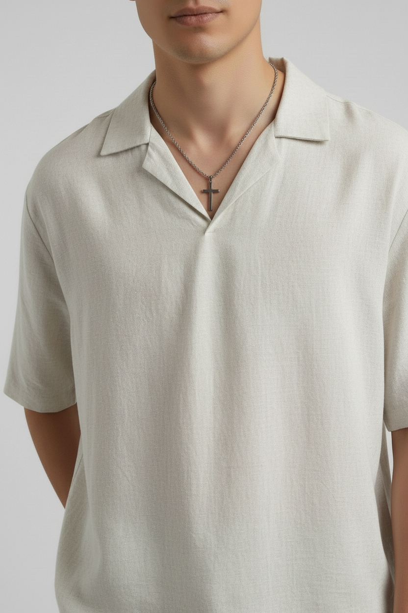Men's 'Rob Hell' Cross Necklace