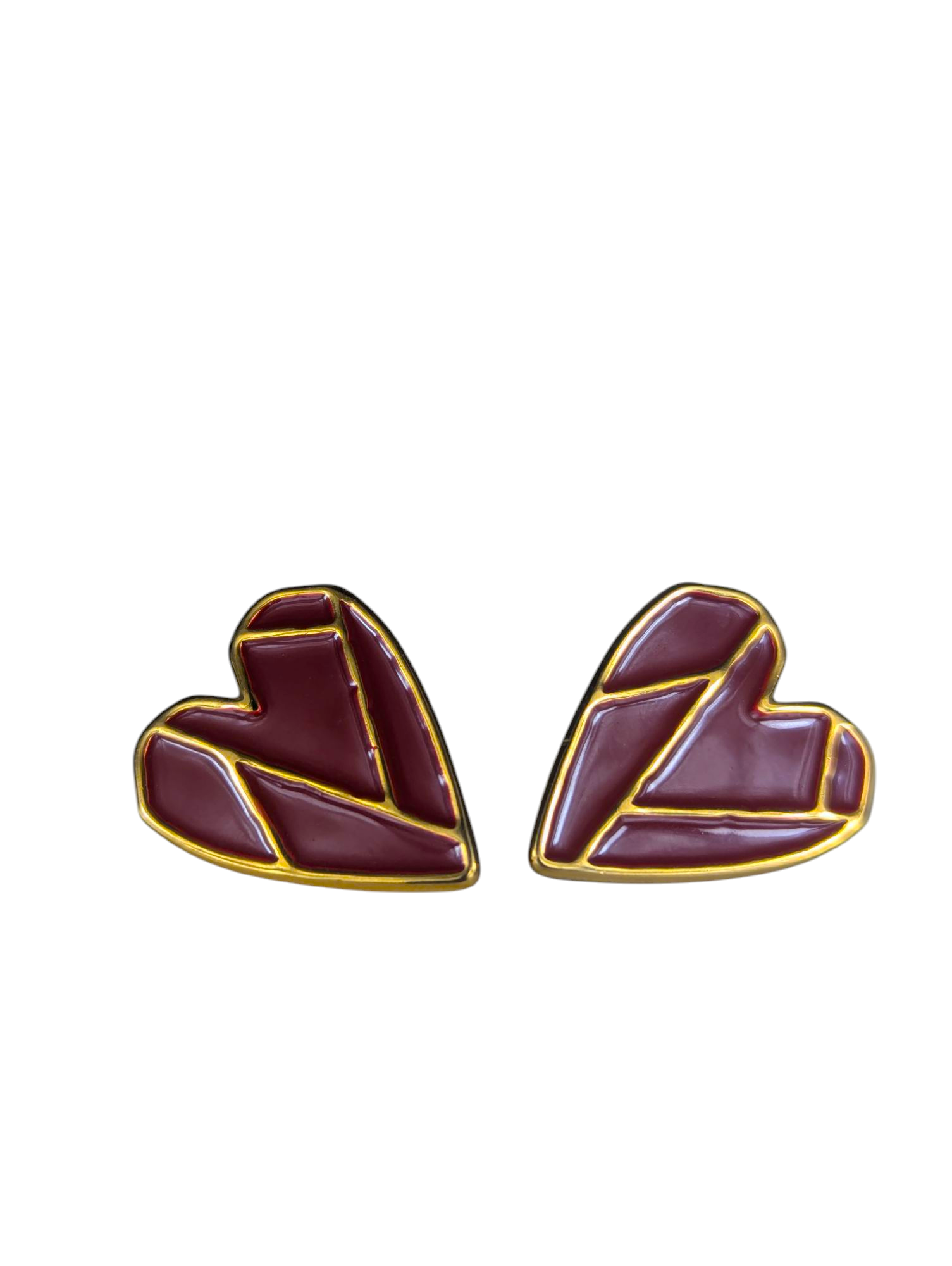 Pure Heart Studs (Wine)